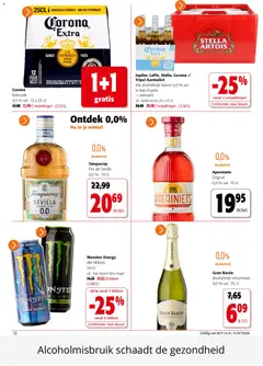 Colruyt folder / publicité - Voorbeeld van een folder van Colruyt, geldig van 08.04.2025 | Pagina: 18 | Producten: Monster Energy, Monster, Alcohol