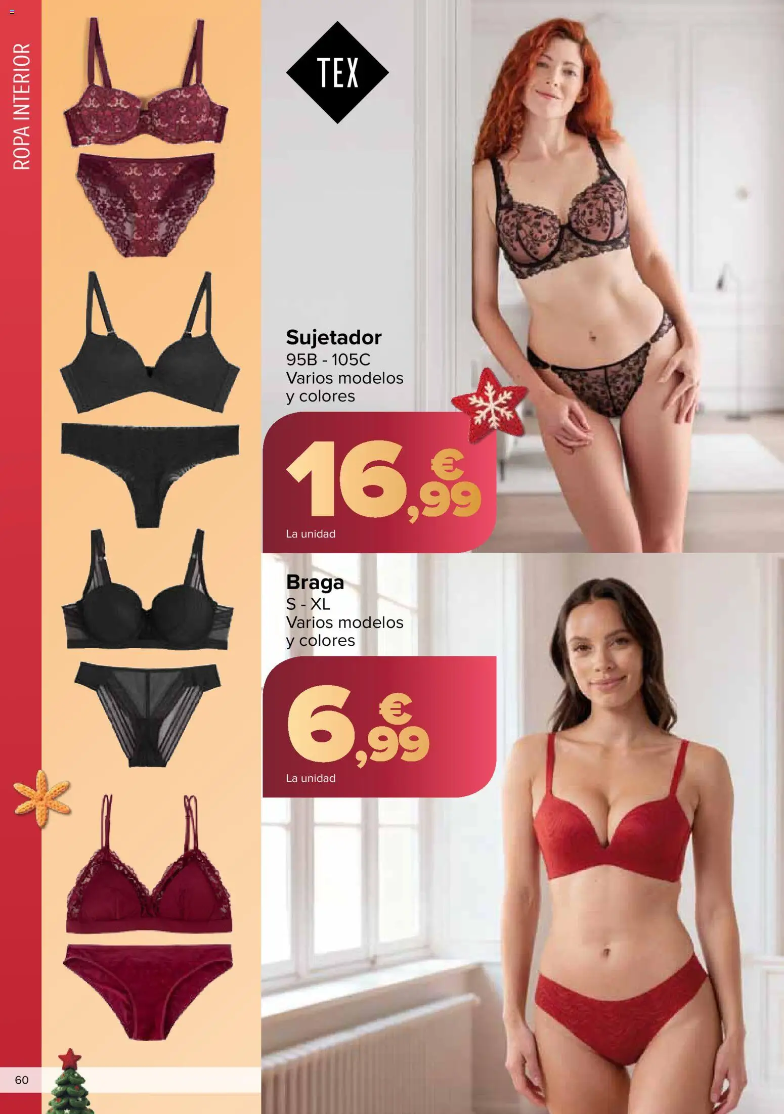 Carrefour folleto │ válido desde el 03.12.2025 | Página: 60 | Productos: Ropa interior, Ropa, Braga