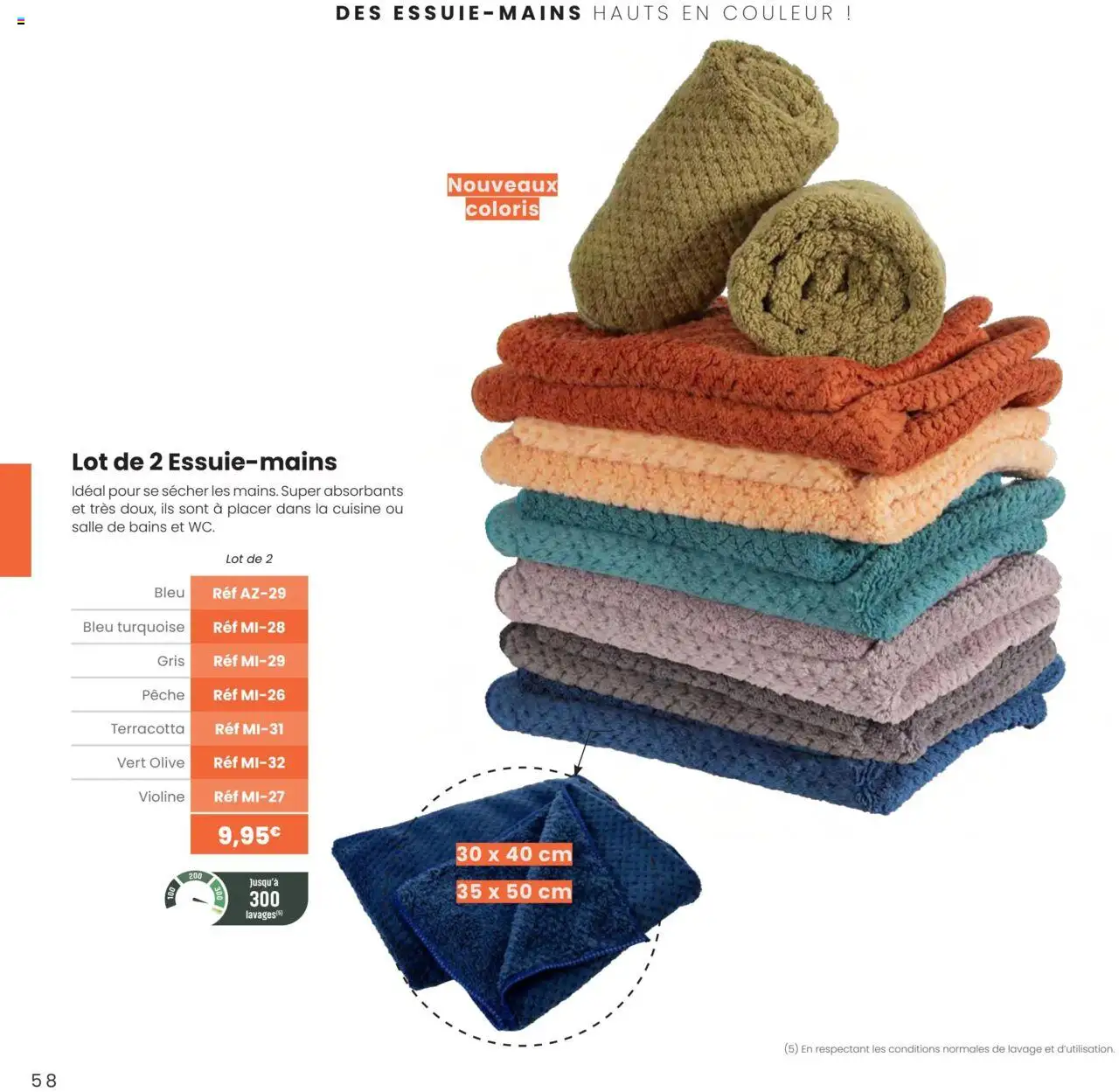 {H1} | Page: 58 | Produits: Olive, Pêche