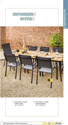 Brico Plan-it Tuincatalogus - Voorbeeld van een folder van Brico Plan-it, geldig van 10.03.2026 | Pagina: 21 | Producten: Tafel, Stoel