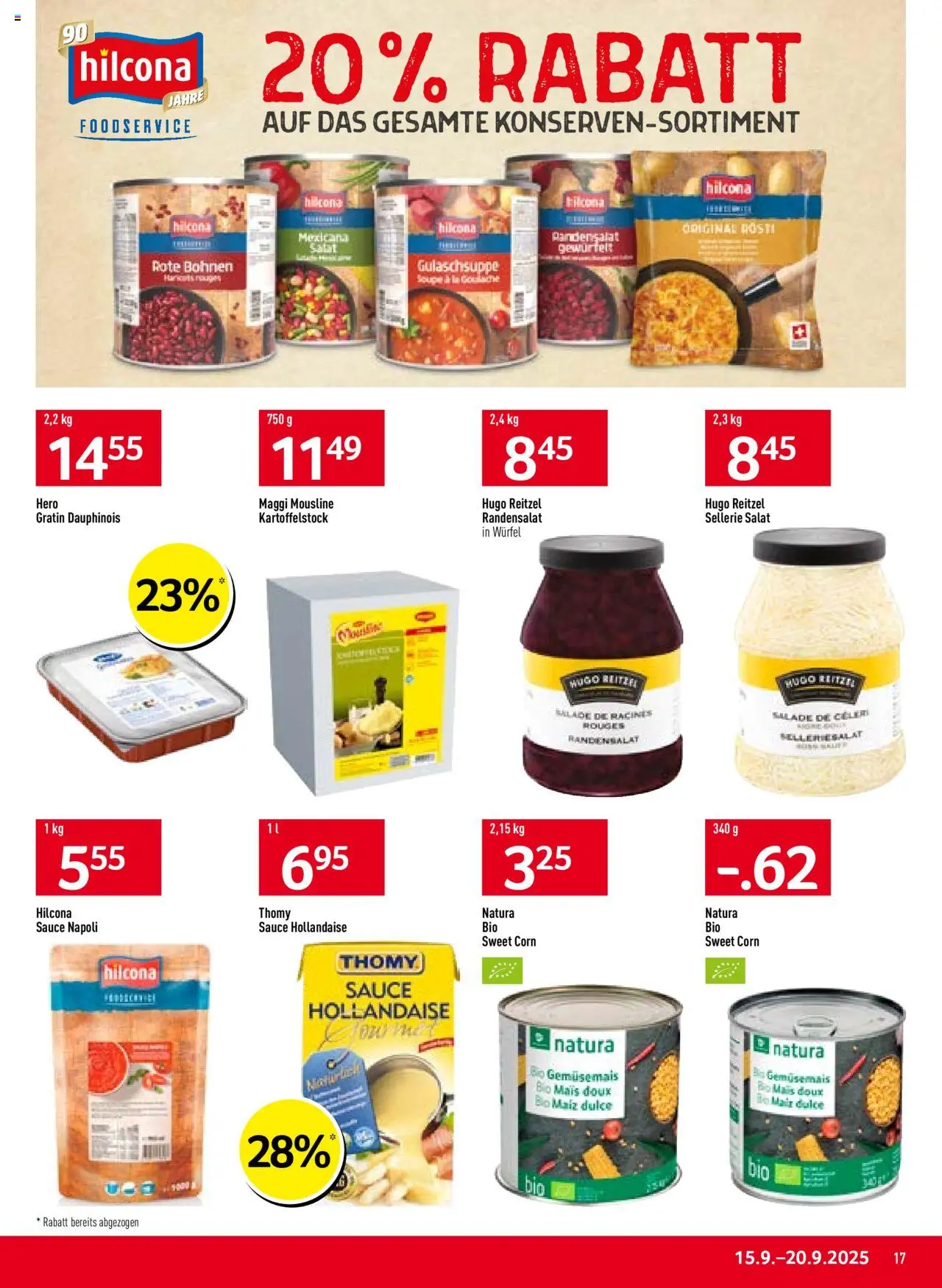 Prodega Aktionen – gültig ab 15.09.2025 | Seite: 17 | Produkte: Salat