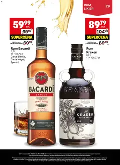 Pogląd oferty "Delikatesy Centrum Gazetka - DeliBarek" - ważna od 13.11.2025 | Strona: 29 | Produkty: Rum Bacardi, Delikatesy, Bacardi spiced, Rum