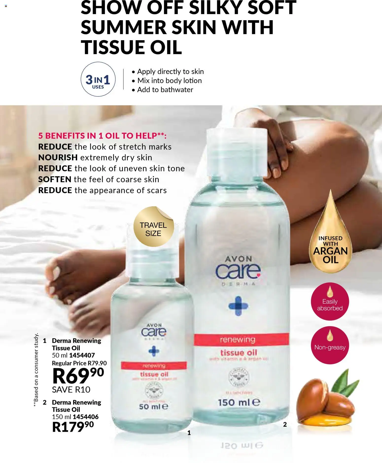 New Avon catalogue – valid from 01.12.2025 | Page: 183 | Products: Tissue oil, Oil, Lotion