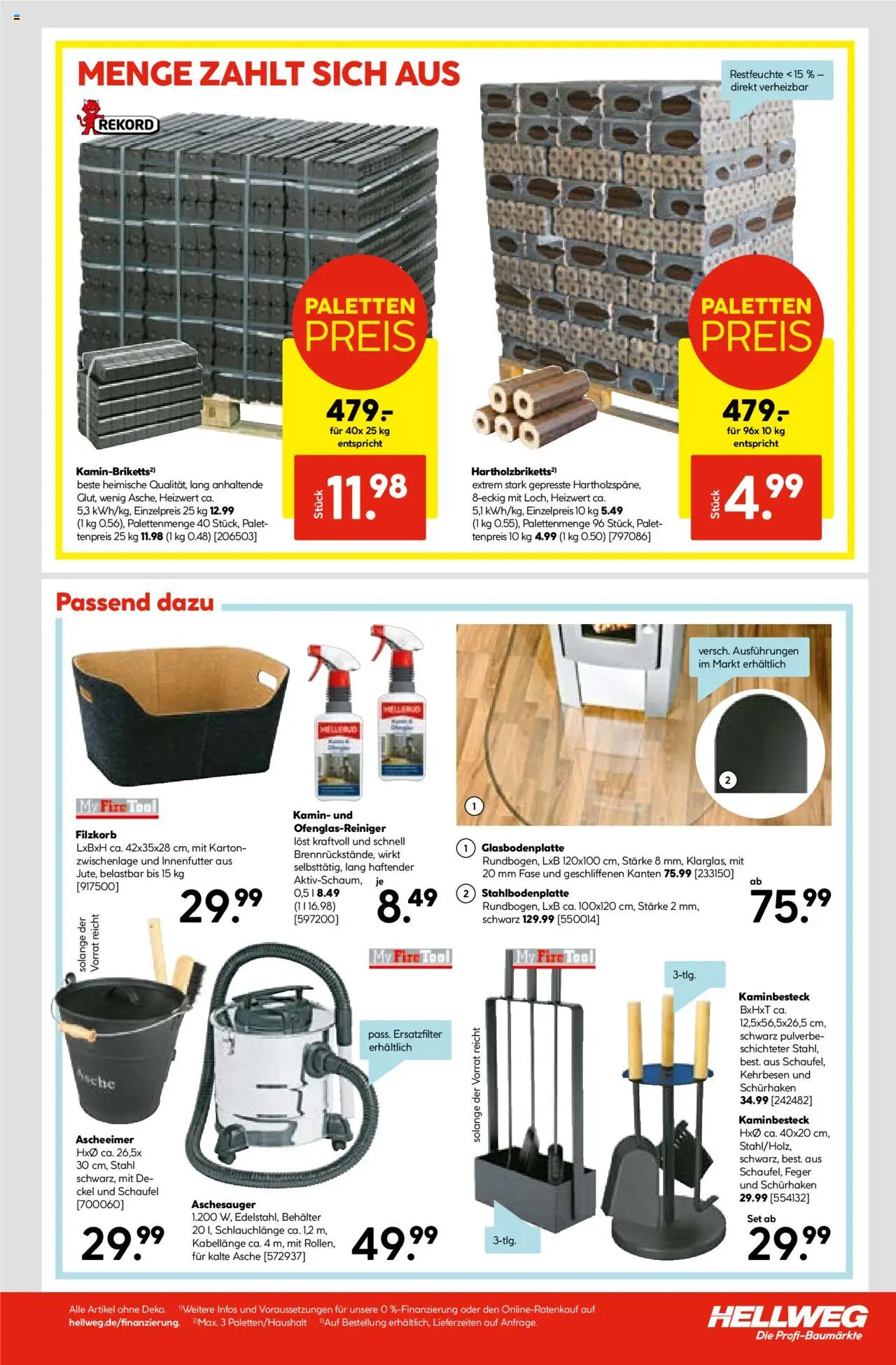 Hellweg Prospekt – gültig ab 15.09.2025 | Seite: 13 | Produkte: Kamin