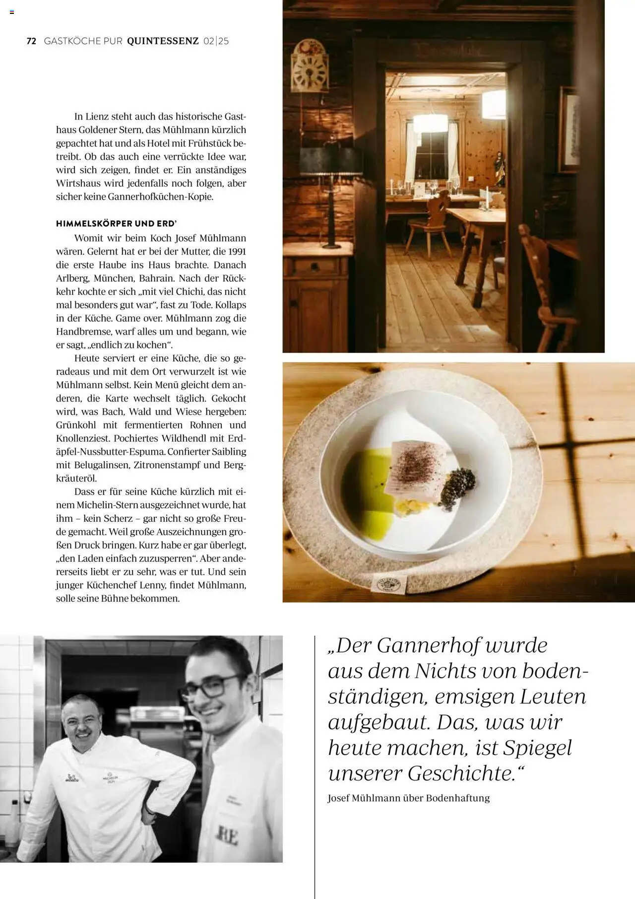 Transgourmet Quintessenz 02 | 2025 gültig ab 02.06.2025 | Seite: 74 | Produkte: Spiegel