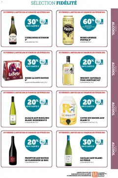 Hyper U - Prévisualisation de Hyper U - Ma sélection Carte U janvier valide à partir de 02.01.2026 | Page: 21 | Produits: Whisky, Alcool, Cidre, Whisky japonais