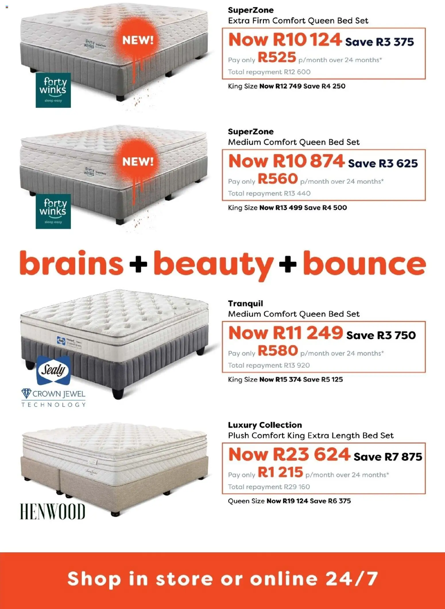 New Dial-a-Bed catalogue – valid from 24.10.2025 | Page: 5 | Products: Queen bed, Bed