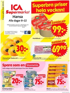 ICA Supermarket - Malmö - Förhandsvisning av reklamblad från butik ICA Supermarket aktuell från 25.08.2025