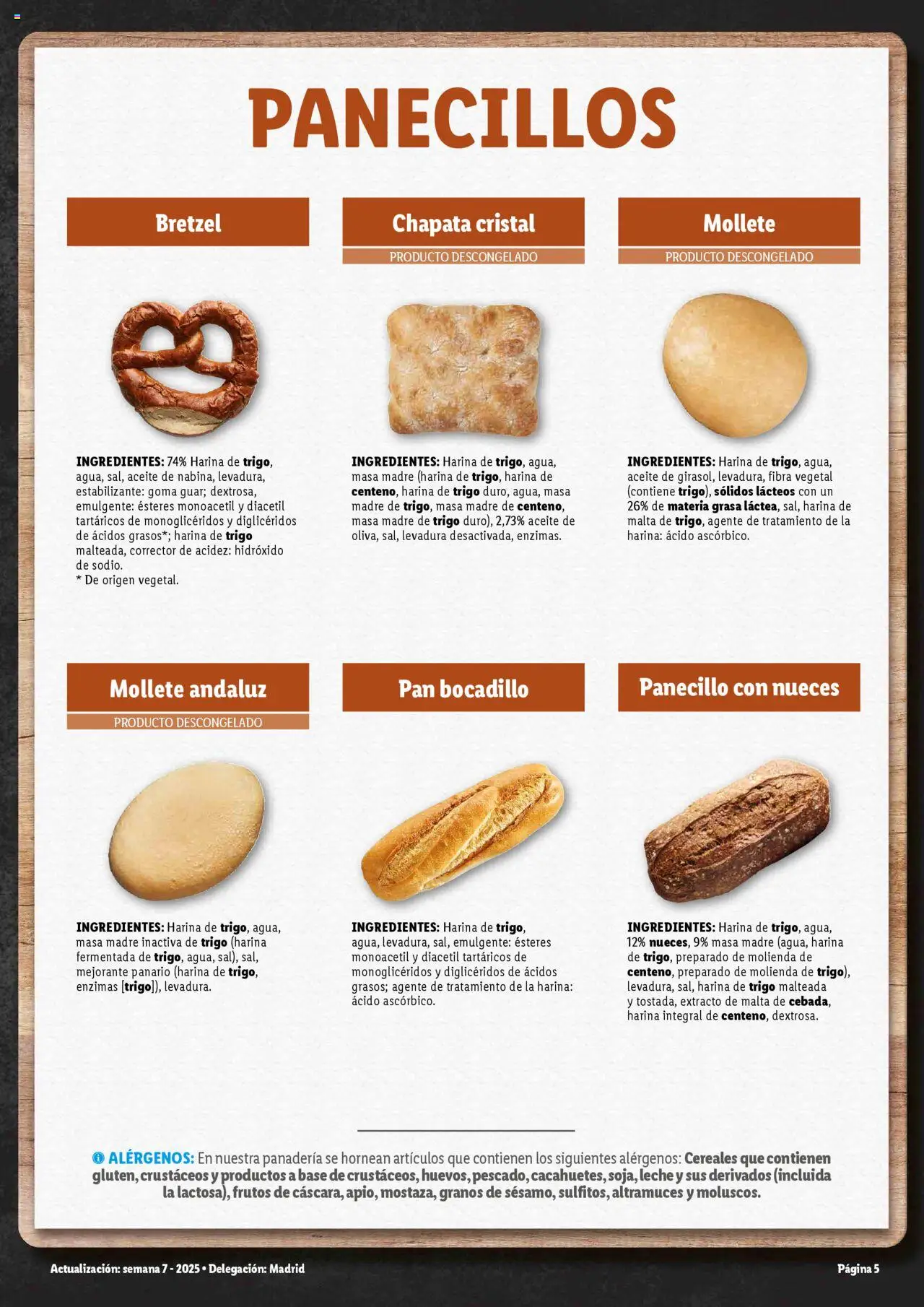 Lidl folleto │ válido desde el 28.04.2025 | Página: 5 | Productos: Μπλοκ, Aceite, Pan, Panadería