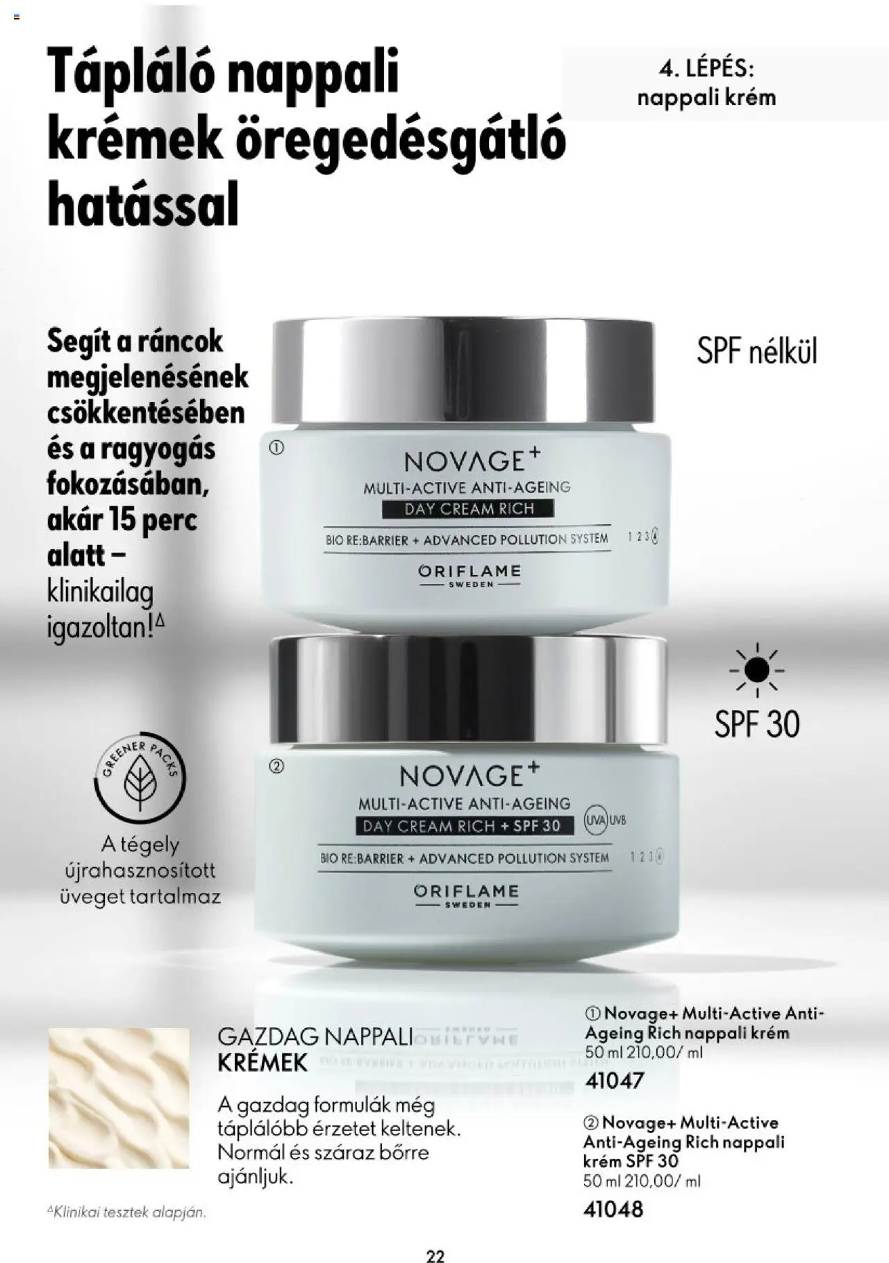 Oriflame akciós ujság - amely érvényes a következő dátumtól: 16.11.2023 | Oldal: 22