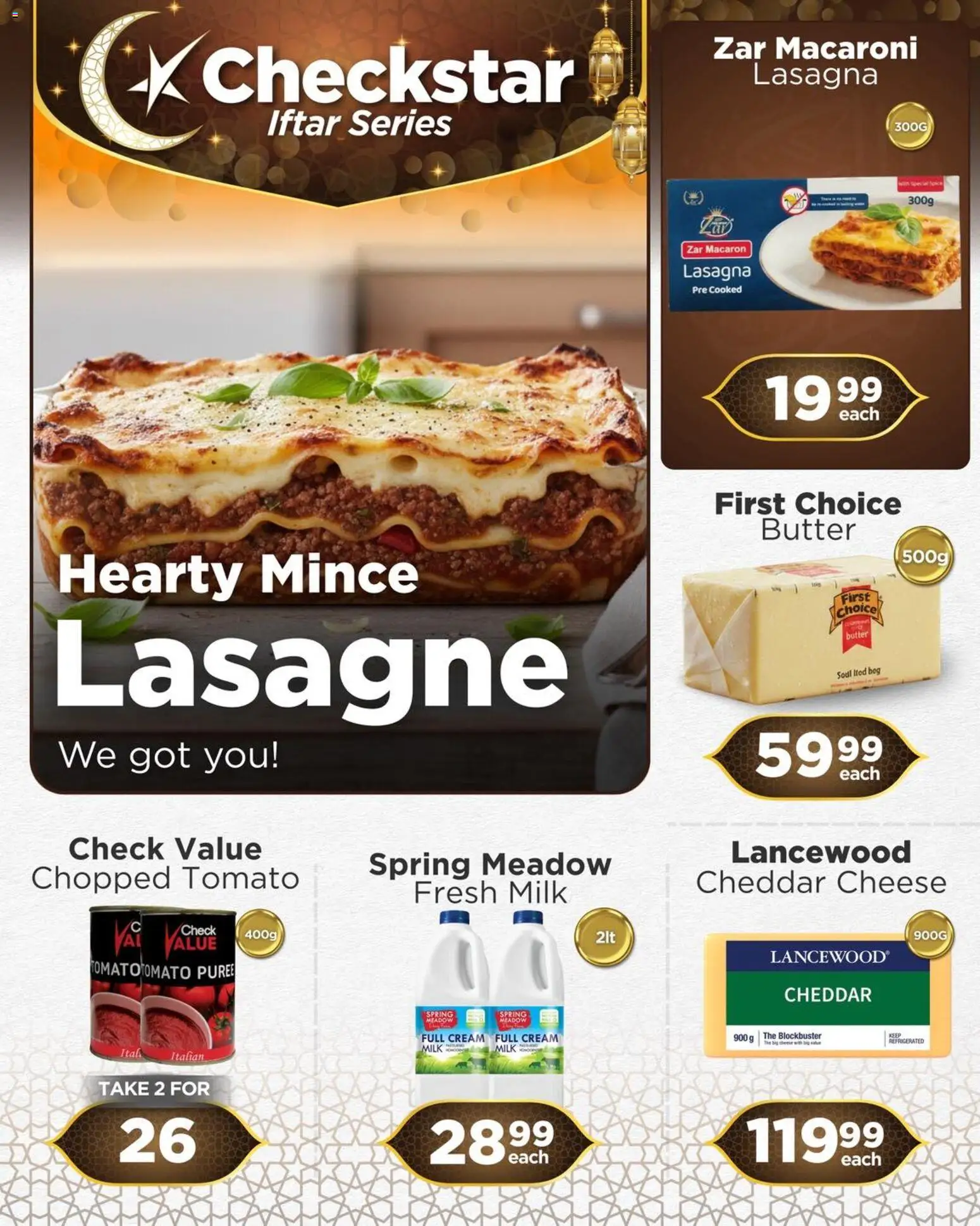 New Check Star catalogue – valid from 06.03.2026 | Page: 1 | Products: Milk, Butter, Cheese, Cream