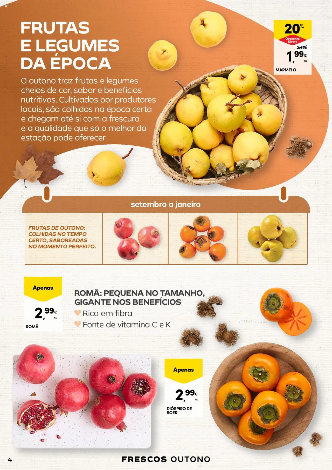 Continente - Frescos: O outono vem cheio de sabor │ válido de 21.10.2025 | Página: 4 | Produtos: Vitamina c