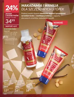 Pogląd oferty "Avon Black Friday" - ważna od 01.11.2025 | Strona: 200 | Produkty: Kąpiel, Orzechy, Krem, Krem do stóp