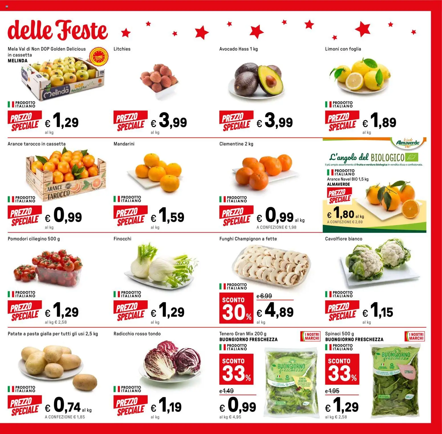 Volantino Iper del 15.12.2025 | Pagina: 7 | Prodotti: Patate, Frutta, Pasta, Funghi