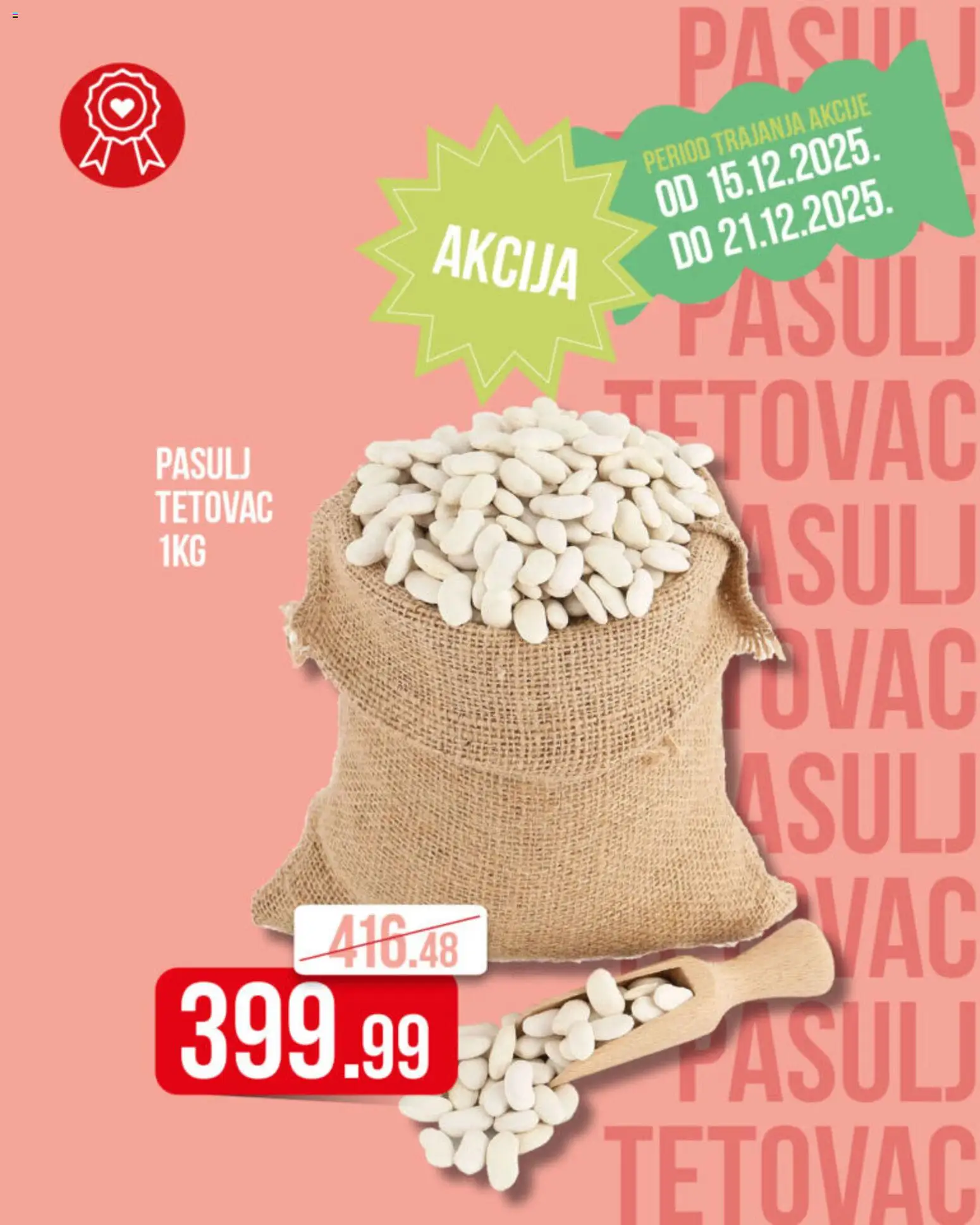 Metalac Proleter katalog - važi od 15.12.2025 | Strana: 4 | Proizvode: Pasulj