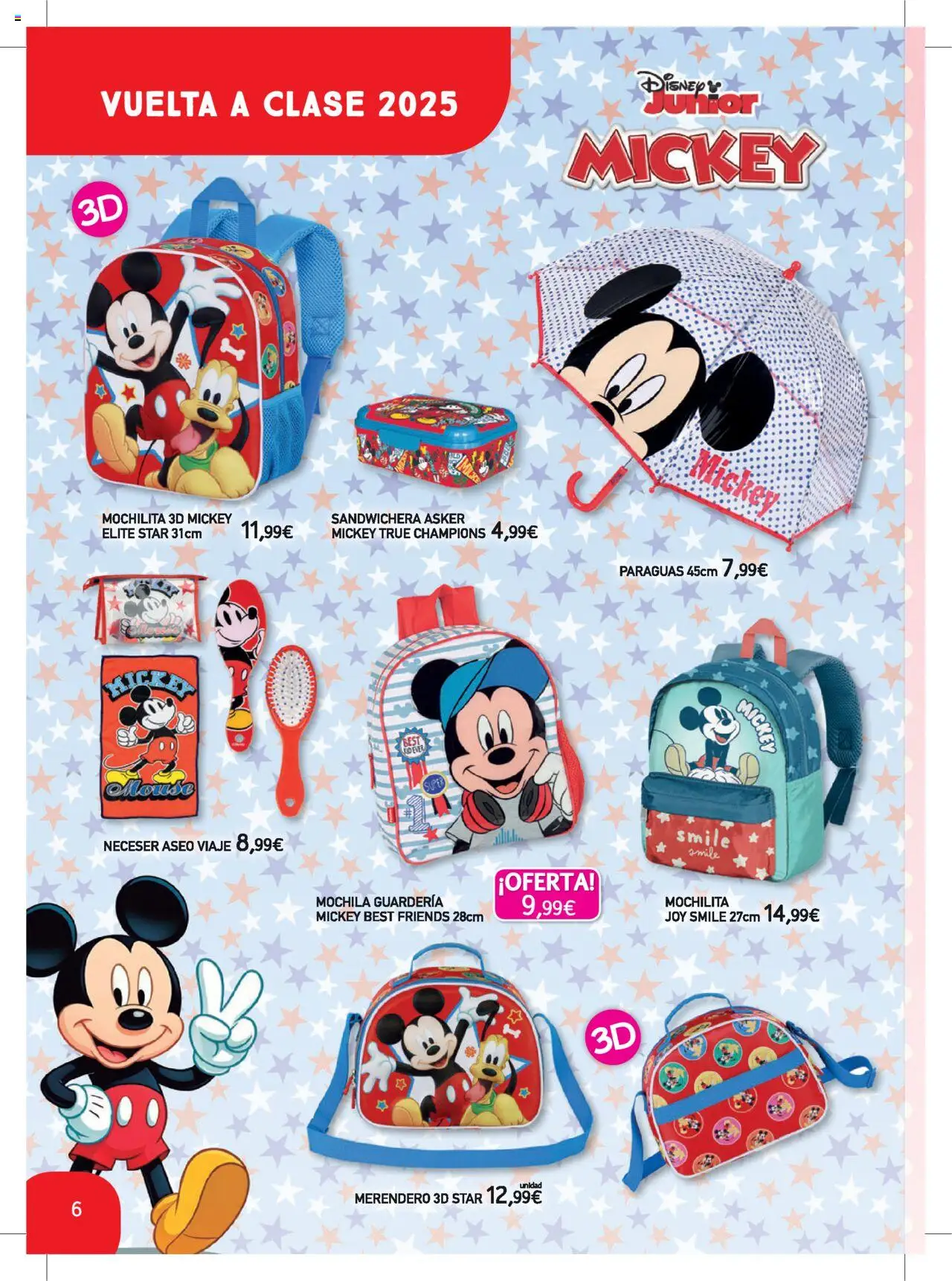 Toy Planet catálogo Vuelta al Cole │ válido desde el 06.08.2025 | Página: 6 | Productos: Mochila, Sandwichera, Neceser