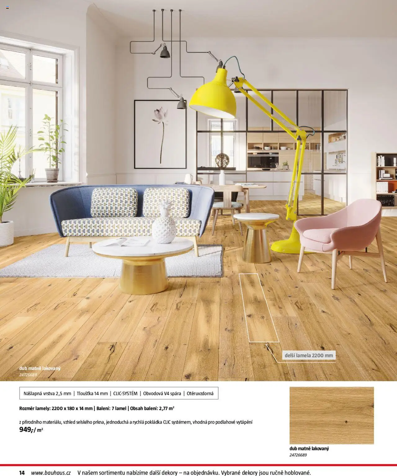 Bauhaus katalog Podlahové krytiny od 01.08.2025 | Strana: 14