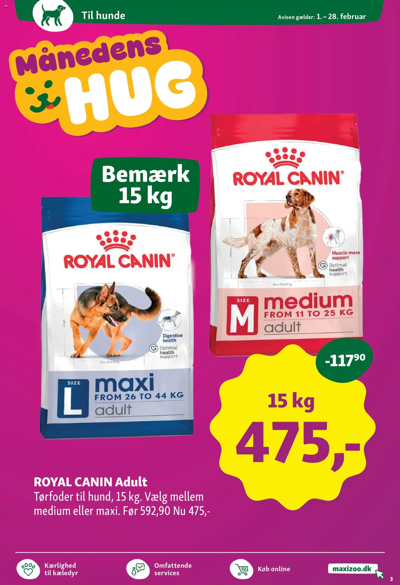 Maxi Zoo tilbudsavis – gyldig fra 01.02.2026 | Side: 3