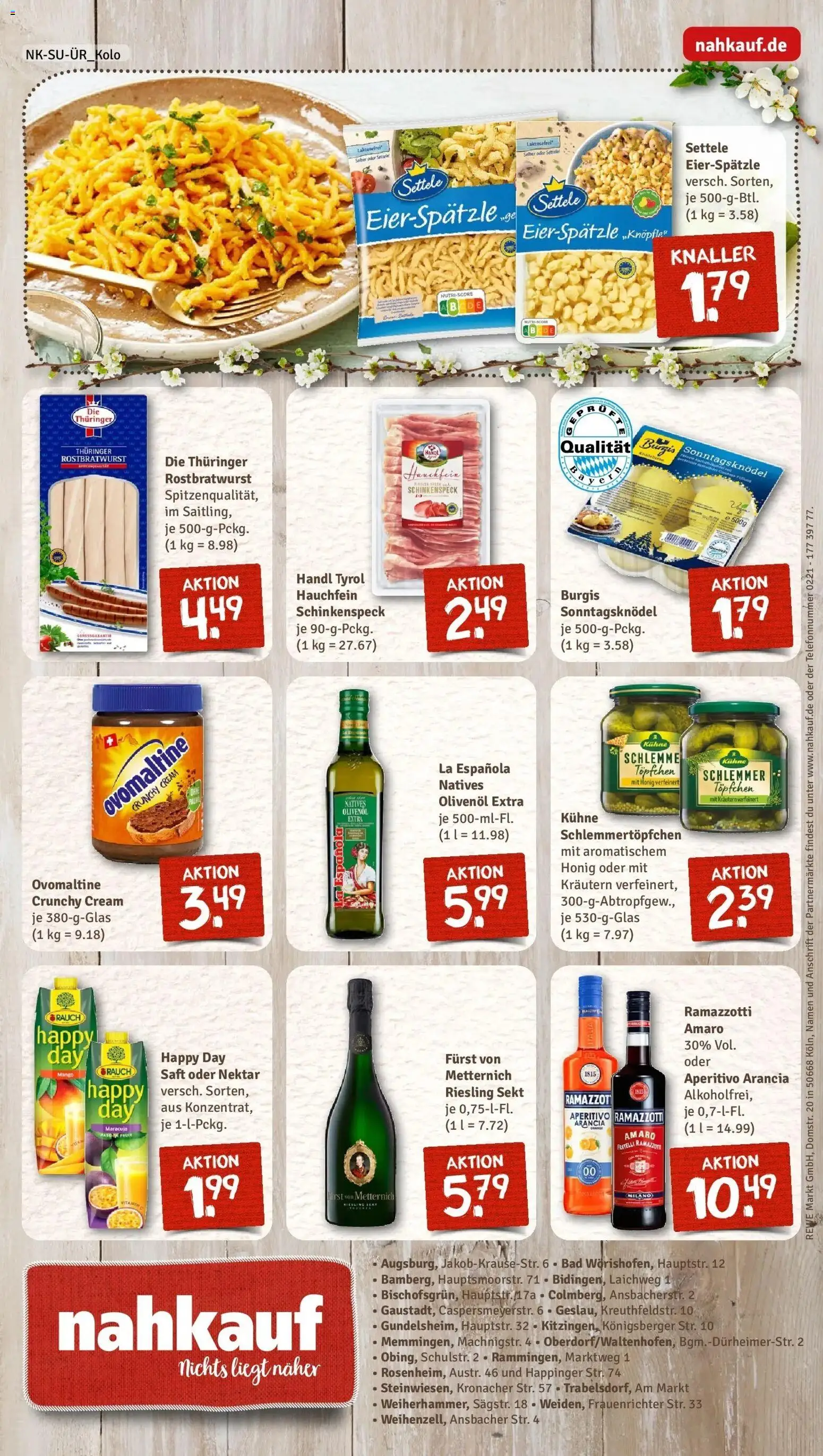 Rewe Prospekt Weiden	 – gültig ab 30.03.2026 | Seite: 12 | Produkte: Furst von metternich, Sekt, Bad, Olivenol