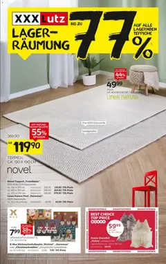 XXXL Lutz - Größte Lagerräumungsverkauf ab 23.11.2025 gültig