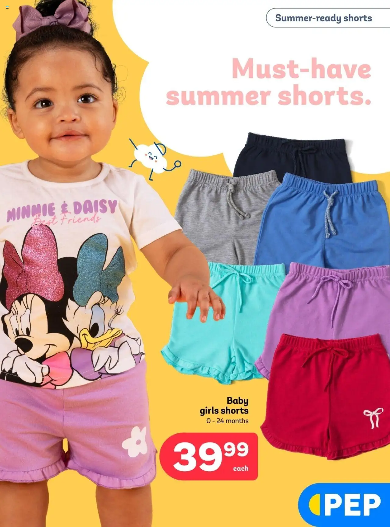 New PEP Stores catalogue – valid from 24.09.2025 | Page: 8 | Products: Shorts