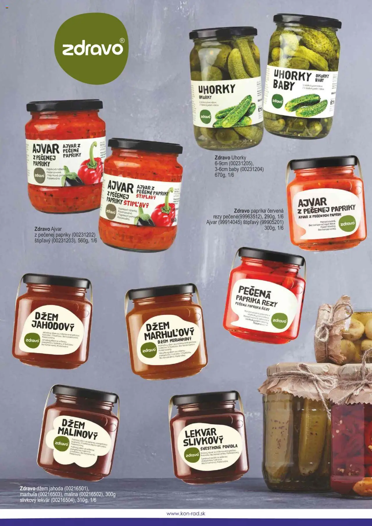 Nové KON - RAD akcie – leták je platný od 01.05.2025 | Strana: 44 | Produkty: Paprika, Uhorky