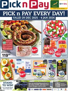 Pick n Pay specials catalogue – valid from 29.12.2025