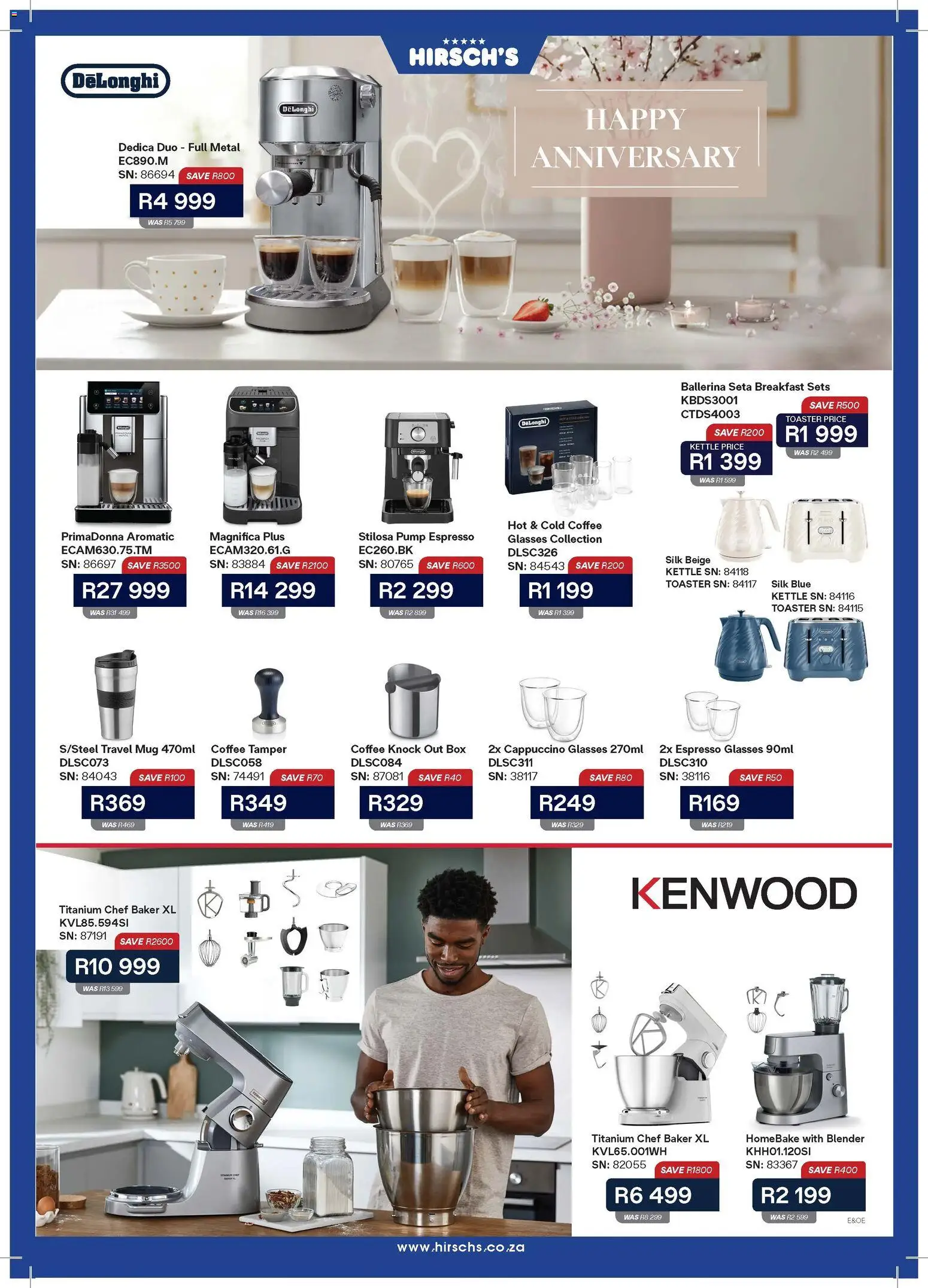 New Hirsch's catalogue – valid from 17.02.2026 | Page: 34 | Products: Kettle, Toaster, Blender, Mug