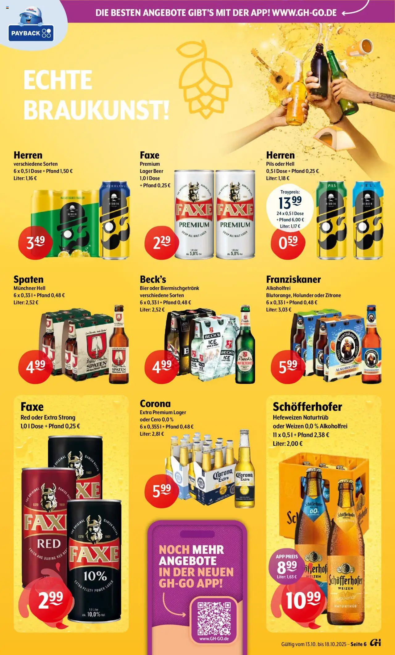 Getränke Hoffmann - Nordrhein - Westfalen – gültig ab 13.10.2025 | Seite: 6 | Produkte: Franziskaner, Bier, Pils, Zitrone