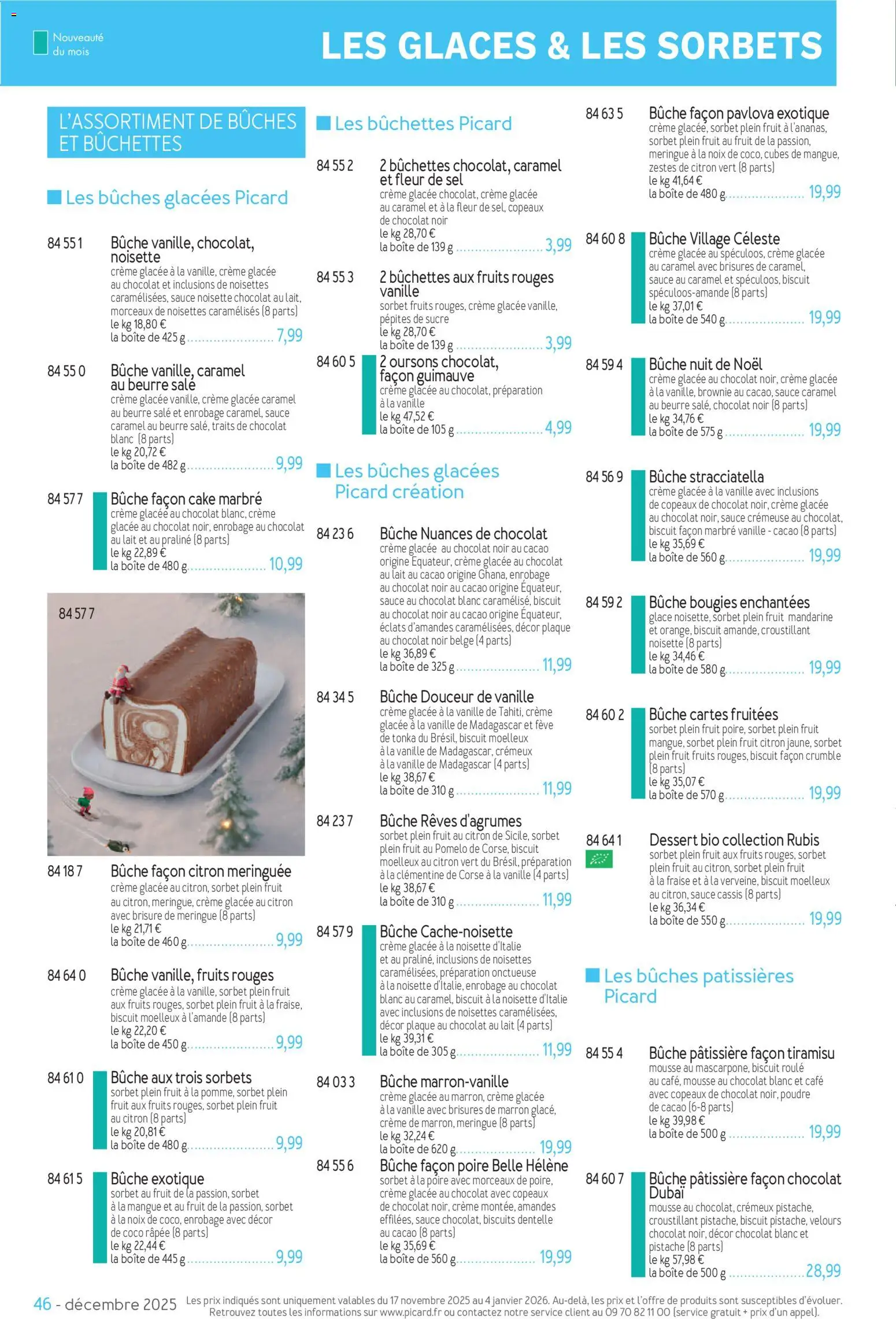 {H1} | Page: 46 | Produits: Mousse, Lait, Café, Biscuits