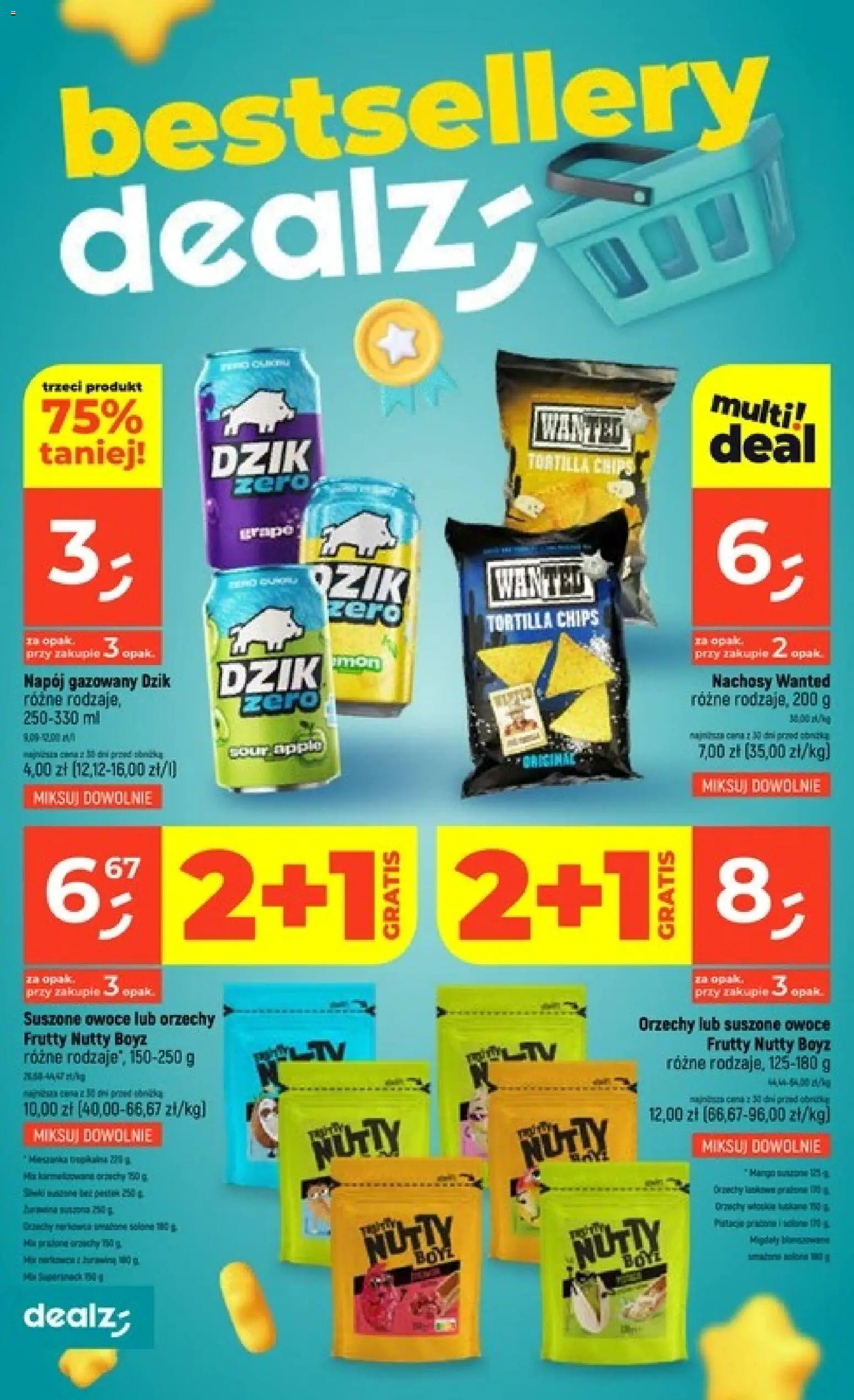 Dealz Gazetka od 26.02.2026 | Strona: 16 | Produkty: Tortilla, Orzechy, Owoce