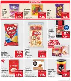 NESCAFE Dolce Gusto kapsule, odabrane vrste 88 - 256 g - Pregled kataloga iz trgovine Kaufland, vrijedi od 24.03.2026 | Stranica: 25