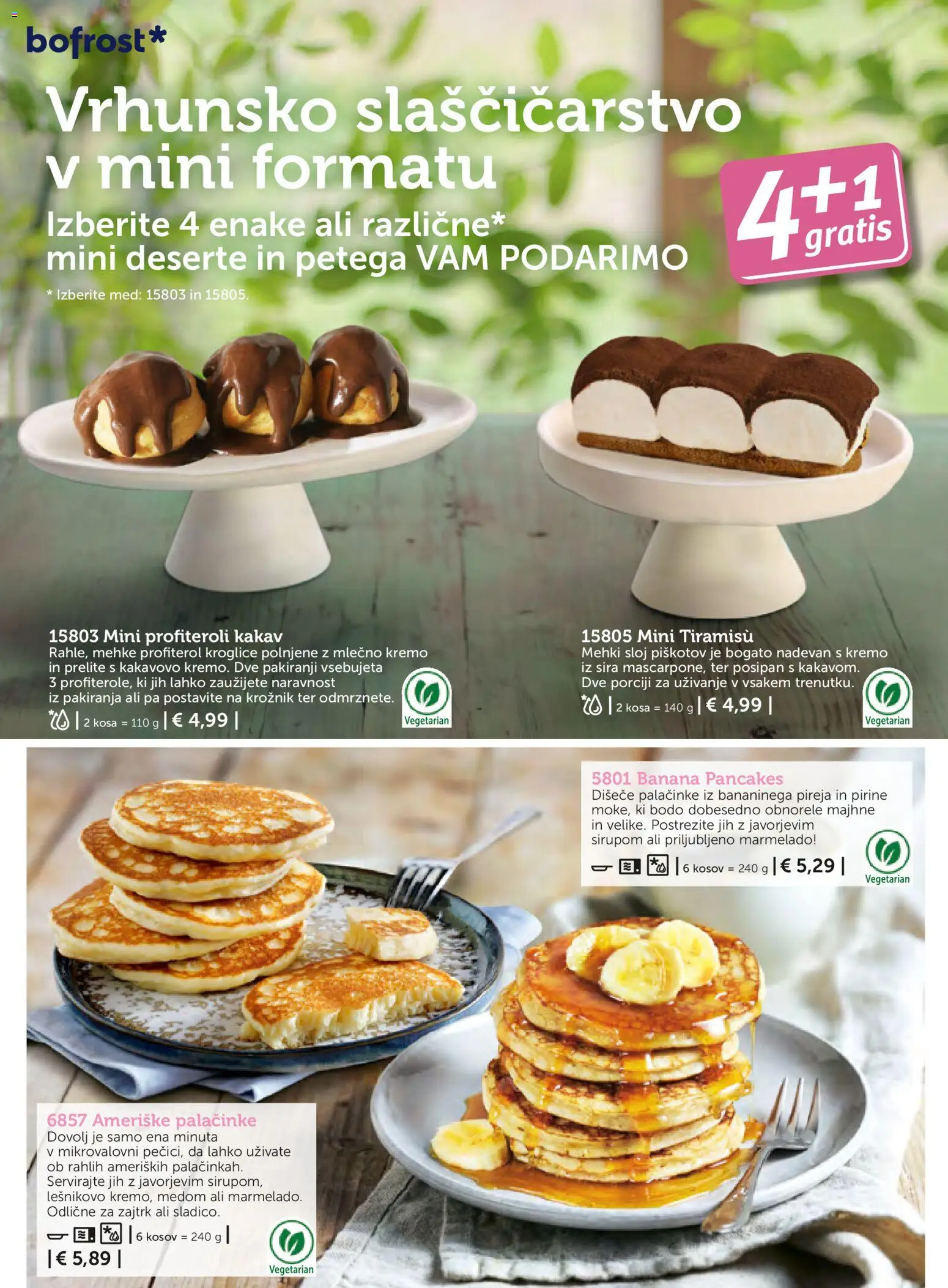 Novi Bofrost katalog ponudbe – veljaven od 01.11.2025 | Stran: 90 | Izdelki: Palačinke, Kakav