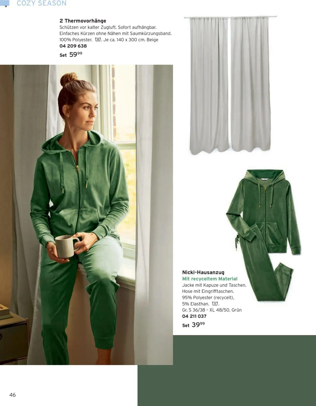 Angebote Tchibo – gültig ab 01.10.2025 | Seite: 46 | Produkte: Jacke, Hose
