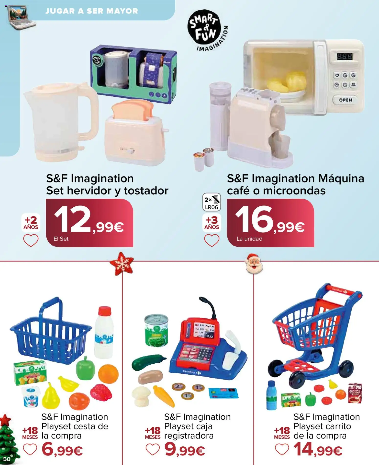 Carrefour Juguetes │ válido desde el 07.11.2025 | Página: 50 | Productos: Café, Tostador, Caja, Cesta
