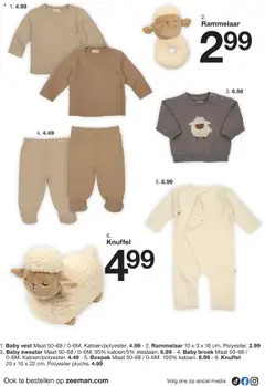Zeeman - Folder - Voorbeeld van een folder van Zeeman, geldig van 11.10.2025 | Pagina: 12 | Producten: Vest, Broek, Sweater