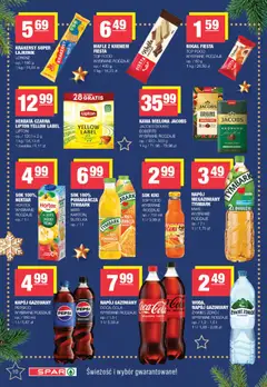 Pogląd oferty "Spar Gazetka" - ważna od 08.12.2025 | Strona: 10 | Produkty: Pigwa, Pepsi, Kawa, Herbata