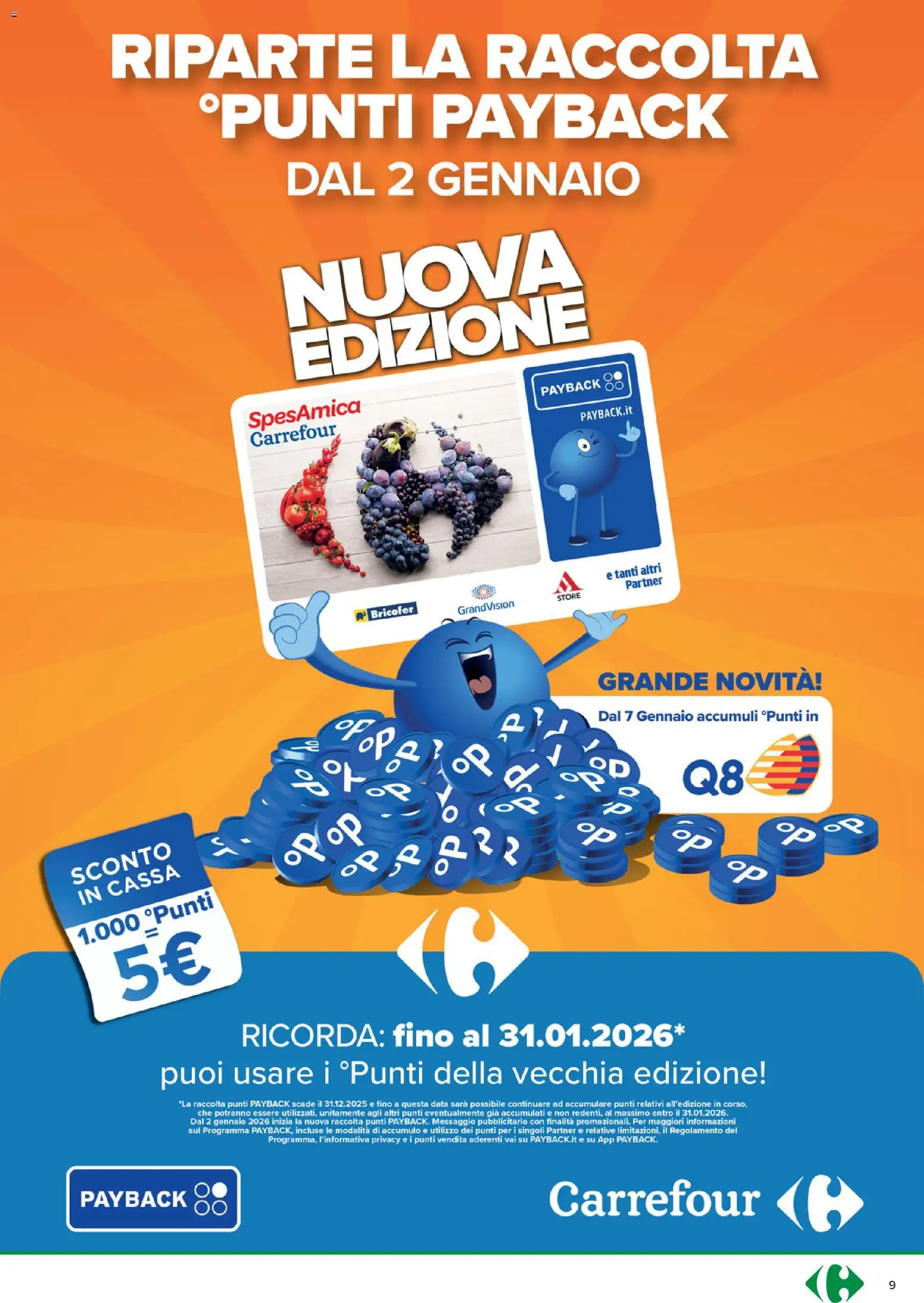 Volantino Carrefour del 29.01.2026 | Pagina: 9 | Prodotti: Data
