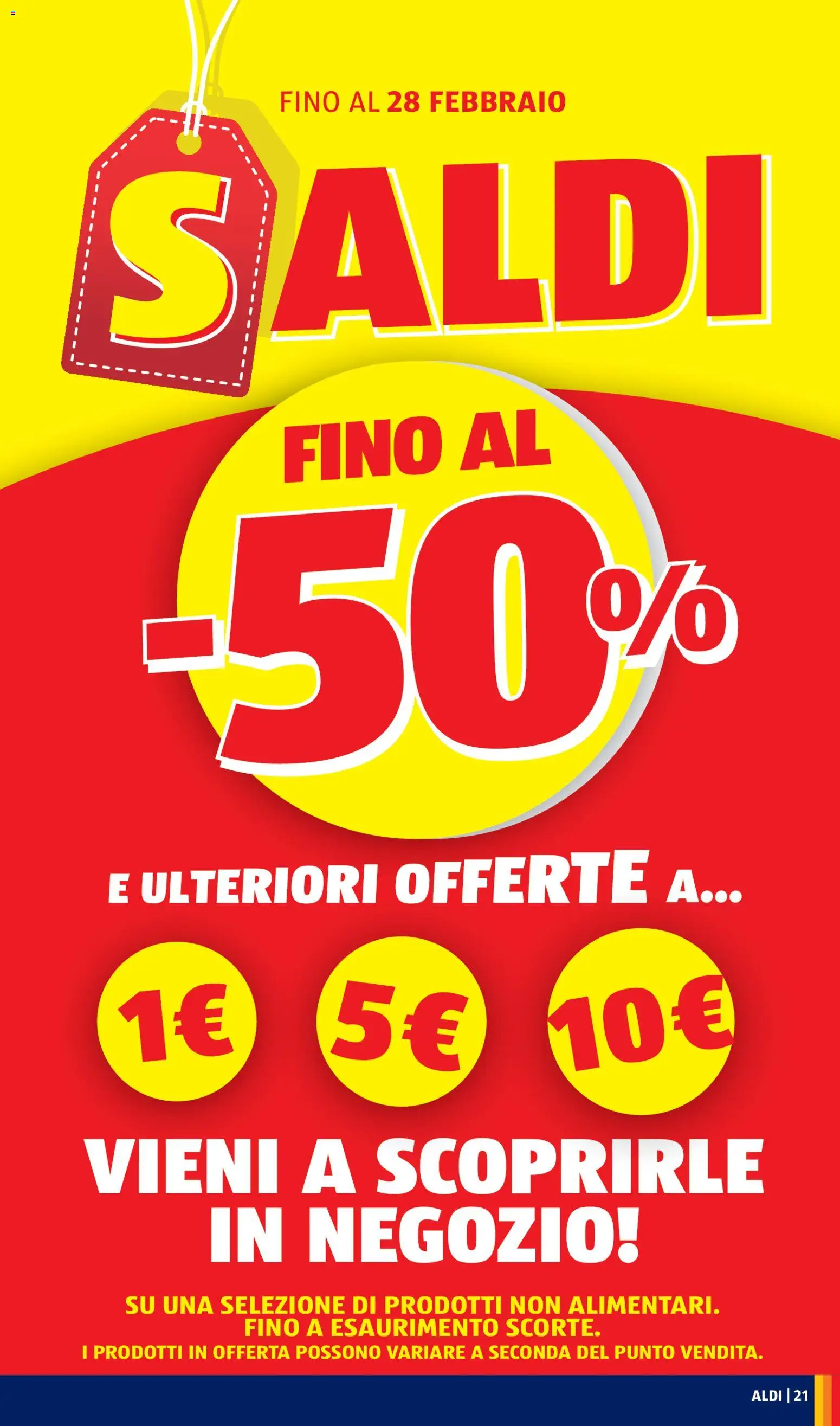 Volantino Aldi del 19.01.2026 | Pagina: 21