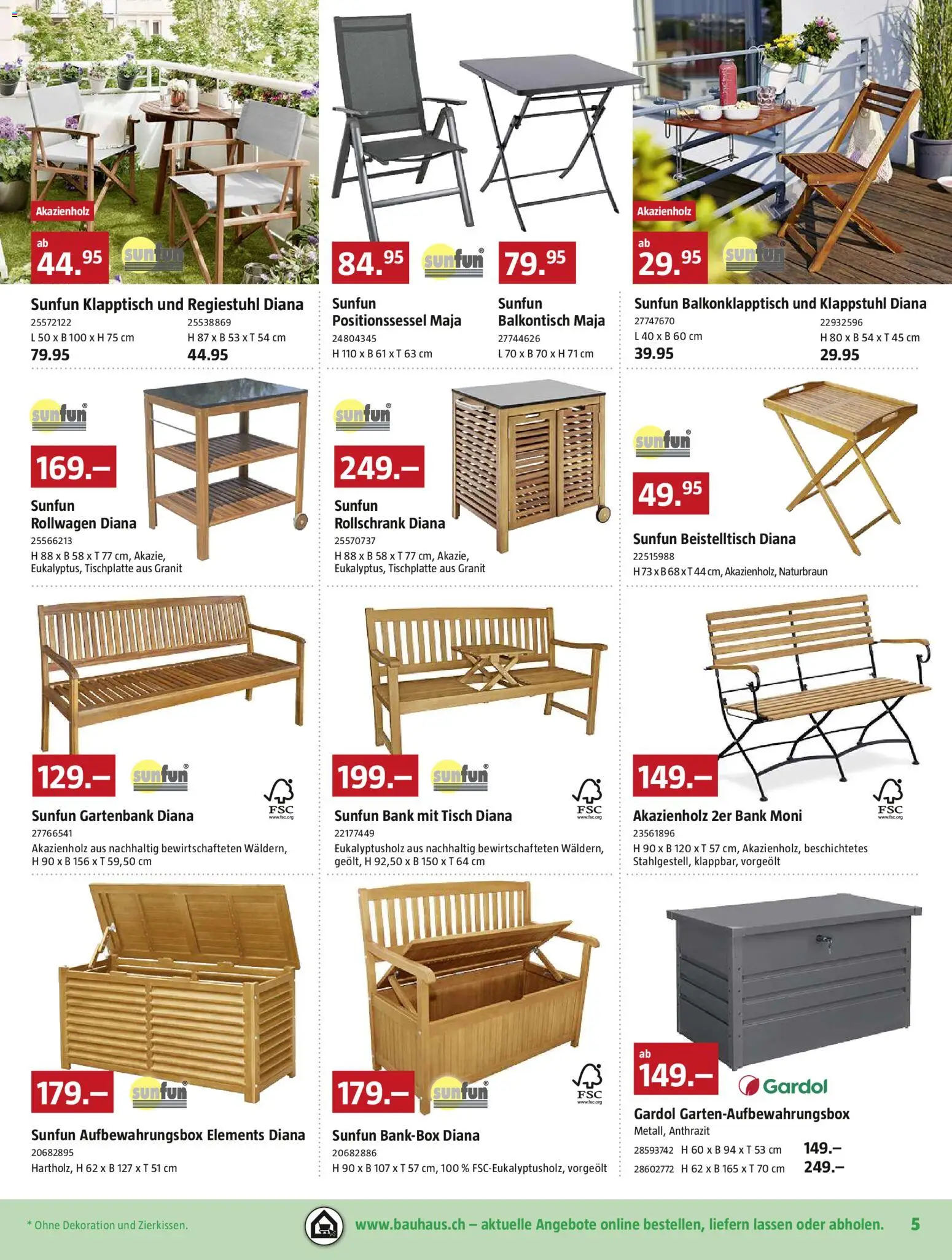 Bauhaus aktionen – gültig ab 27.04.2026 | Seite: 5 | Produkte: Tisch, Beistelltisch