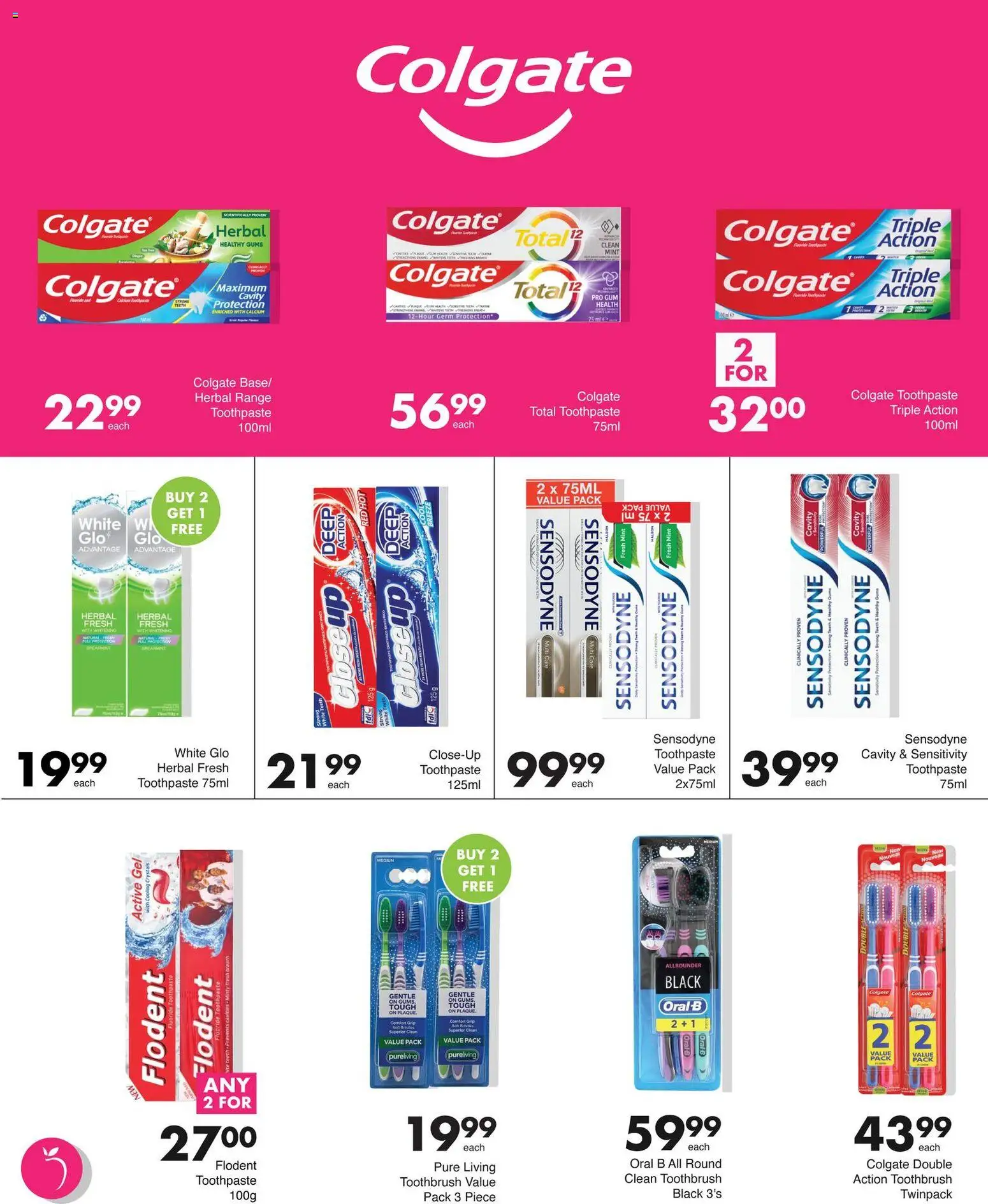 New Save catalogue – valid from 29.01.2026 | Page: 40 | Products: Toothpaste, Toothbrush