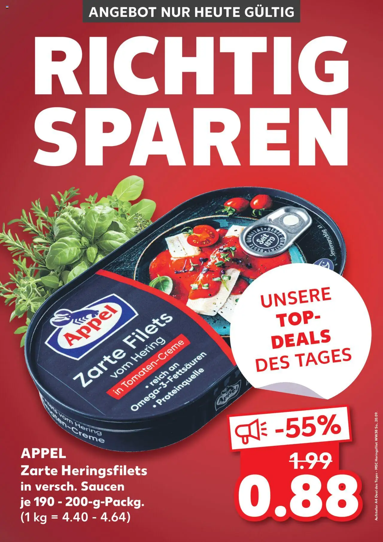 Kaufland prospekt Rostock	 – gültig ab 20.09.2025 | Seite: 1 | Produkte: Top, Creme