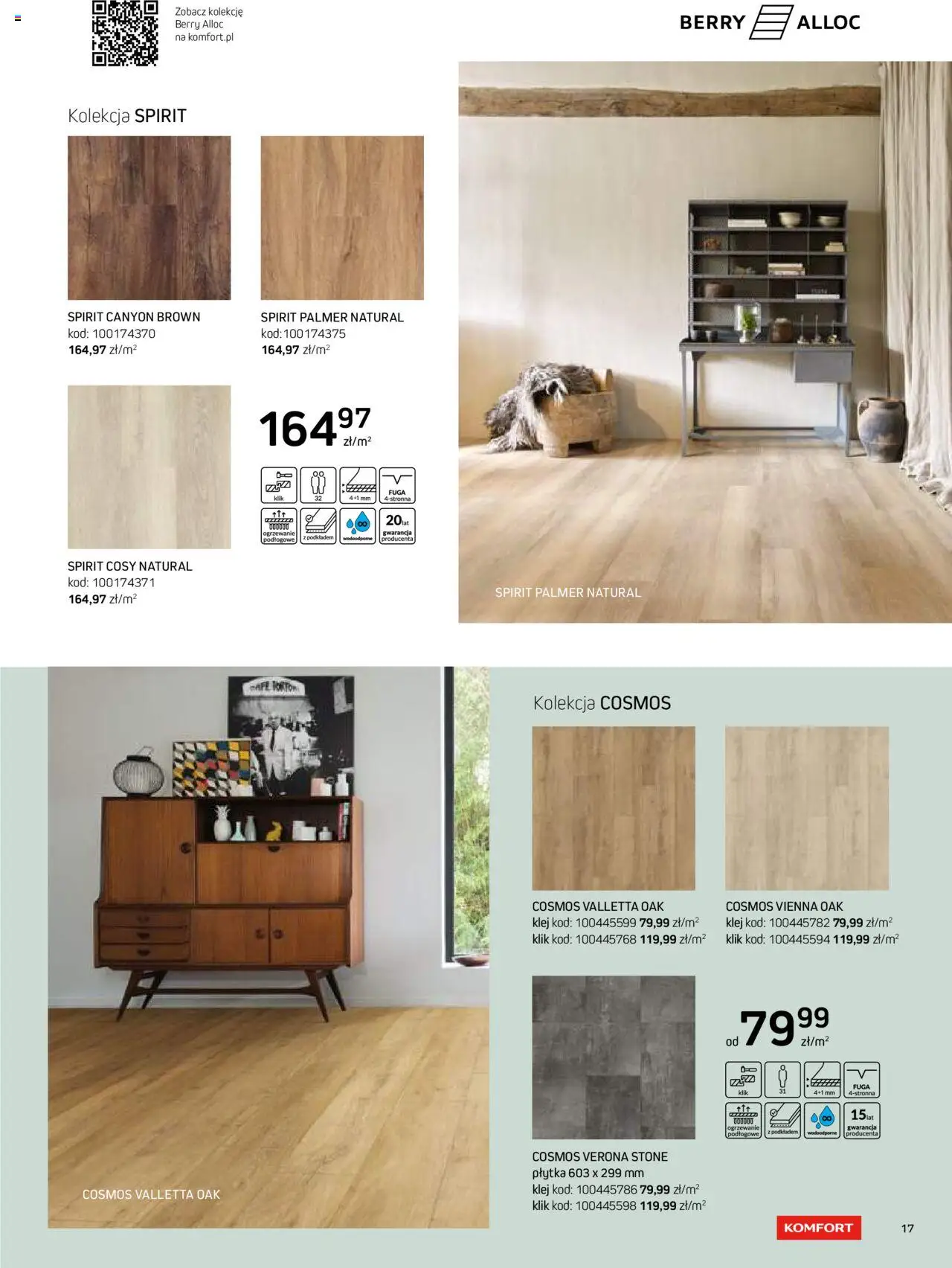 Komfort Gazetka - Katalog Podłogi I Drzwi od 26.06.2024 | Strona: 17