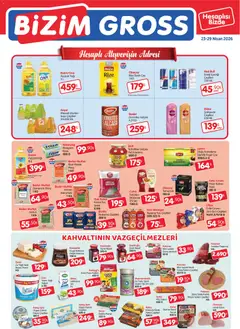 23.04.2026 tarihinden itibaren geçerli olan Bizim Toptan kataloğu önizlemesi