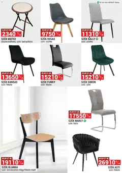 Merkury Market akciós újság - amely érvényes a következő dátumtól: 01.03.2026 | Oldal: 22 | Termékek: Szék