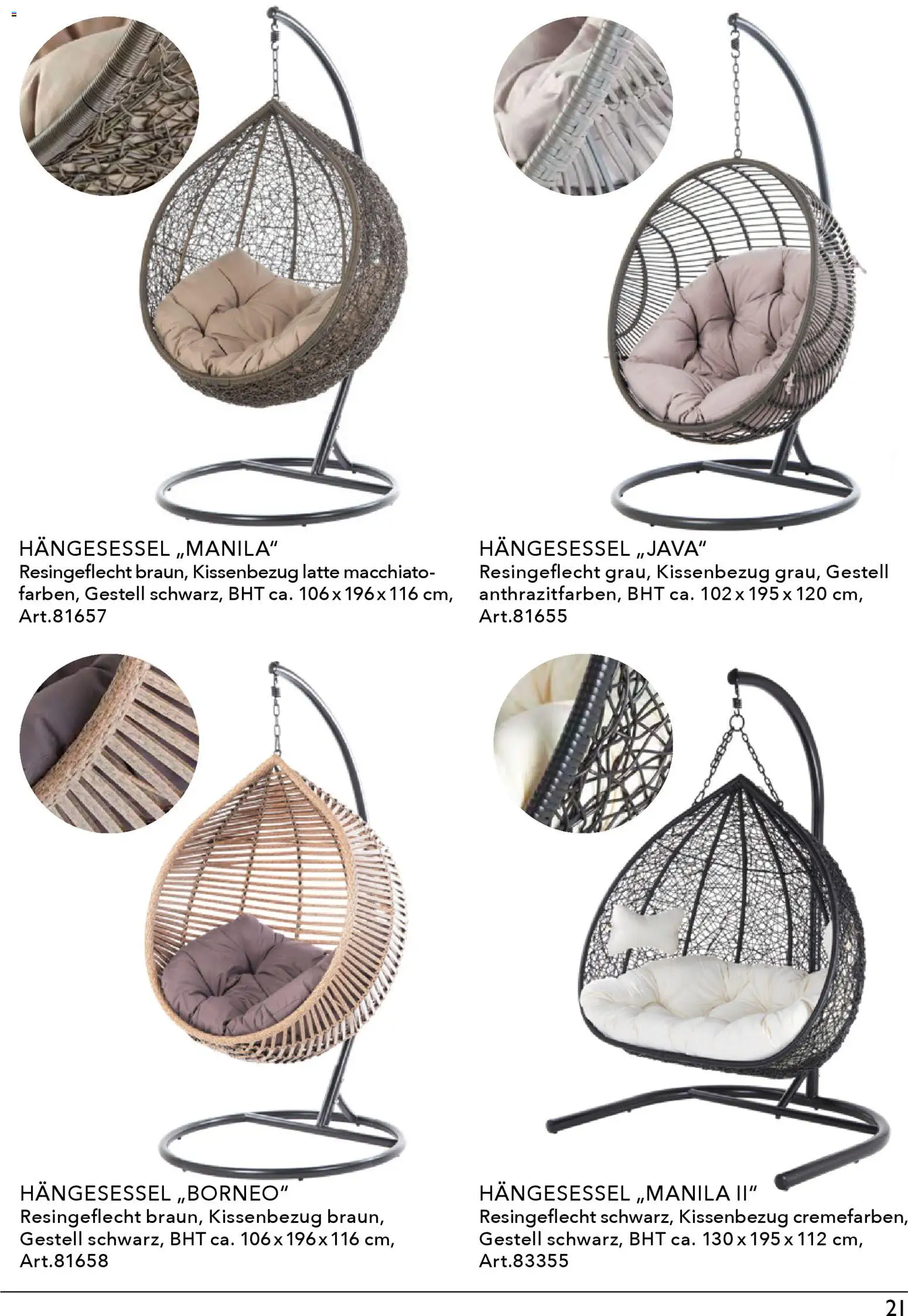 Rahaus Prospekt Gartenmöbel	 – gültig ab 26.02.2026 | Seite: 21