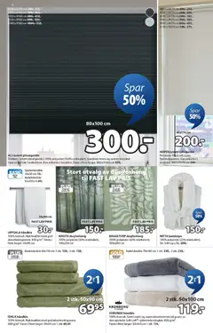 Forhåndsvisning av JYSK - Kundeavis gyldig fra 23.02.2026 | Side: 6 | Produkter: Badekåpe, Суміш дитяча, Dusjforheng