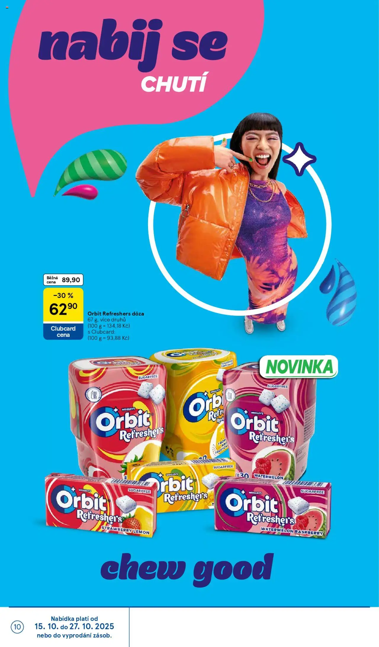 Tesco leták - Hypermarket od 15.10.2025 | Strana: 10 | Produkty: Dóza