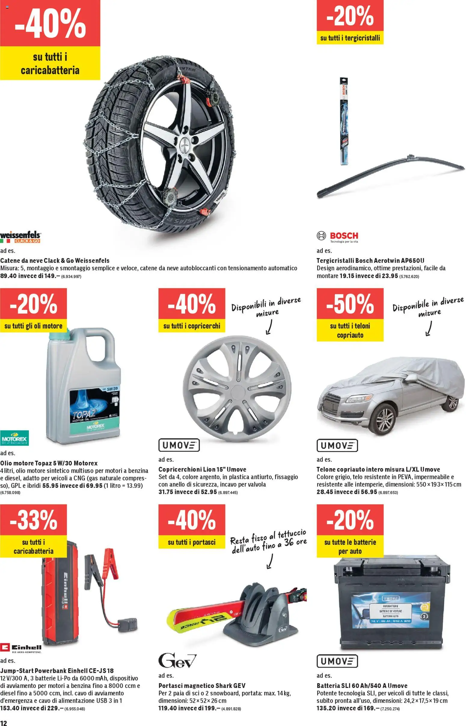 Jumbo Aktionen IT – gültig ab 15.01.2026 | Seite: 12 | Produkte: Batterie, Powerbank, Usb, Bosch