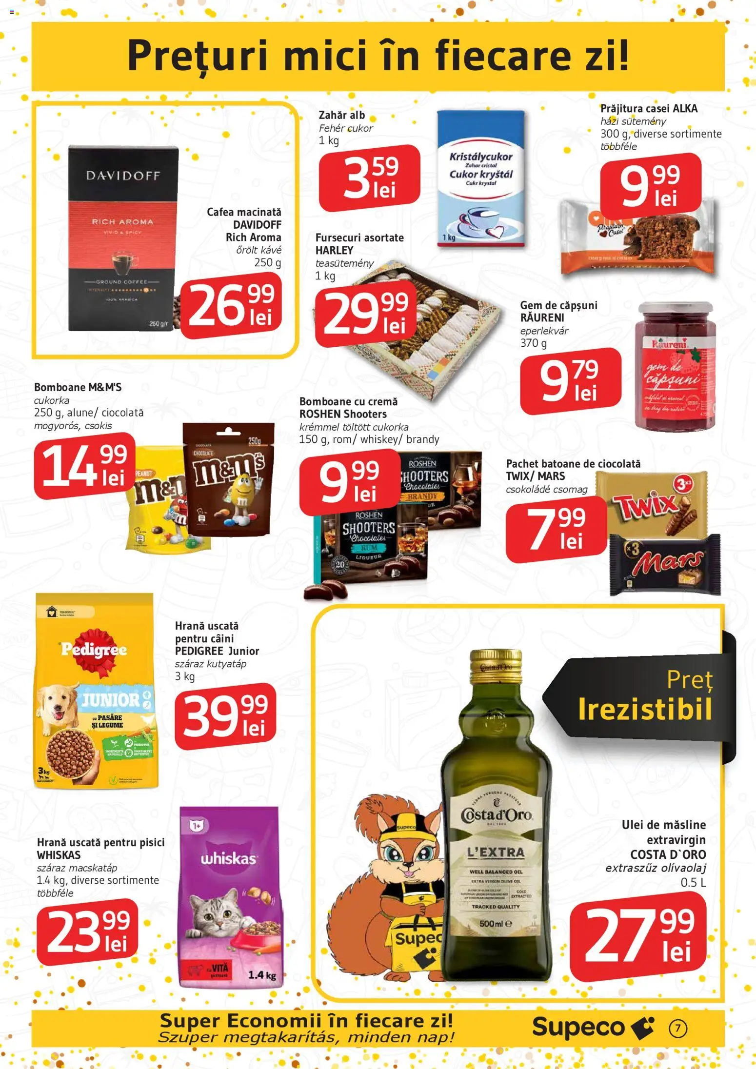 Noul catalog Supeco – valabil de la 27.12.2025 | Pagină: 7 | Produse: Cremă, Ulei, Ciocolată, Zahăr